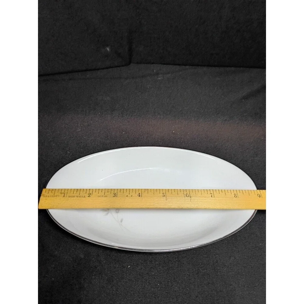 Vintage Noritake Pasadena 6311 Relish & Celery Dishes, Set of 2 - Pink Rose